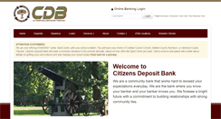 Desktop Screenshot of cdbky.com